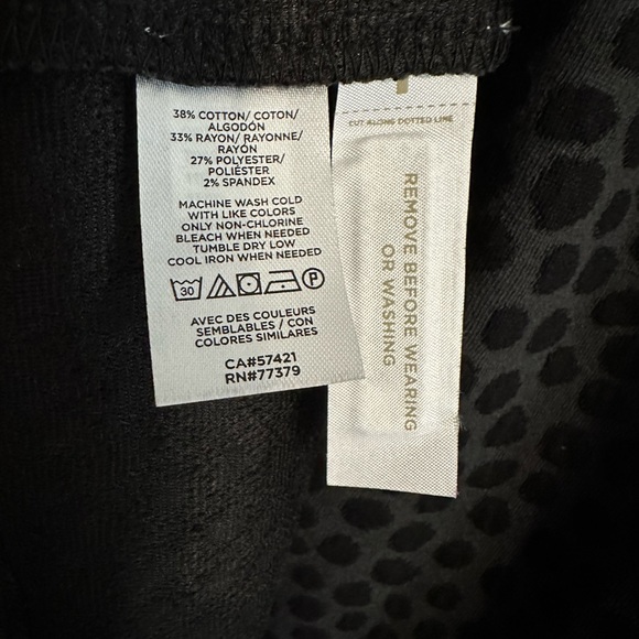 Grey and Black Polka Dot Sweater Dress NWOT - Picture 3 of 4